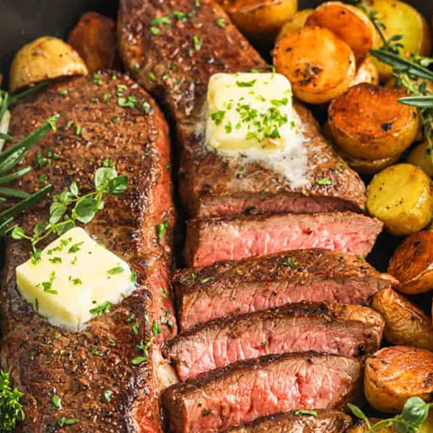 Q.) Rosemary Garlic Herb Butter & Steak