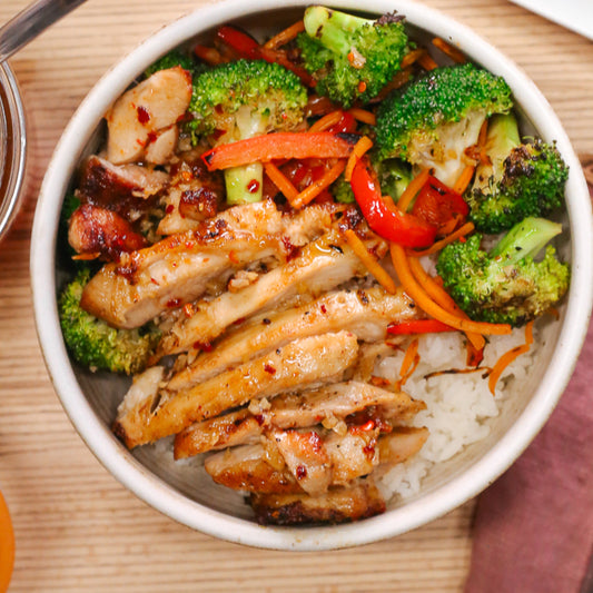 T.) Honey Sriracha Chicken