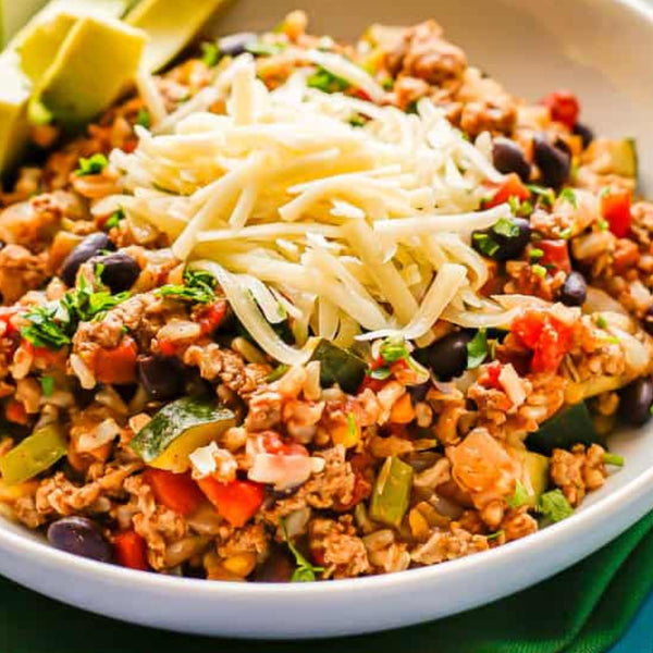 Q.) Ground Turkey Taco Bowl